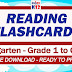 READING FLASHCARDS for KG - Grade 1 to Grade 6 (Free Download)