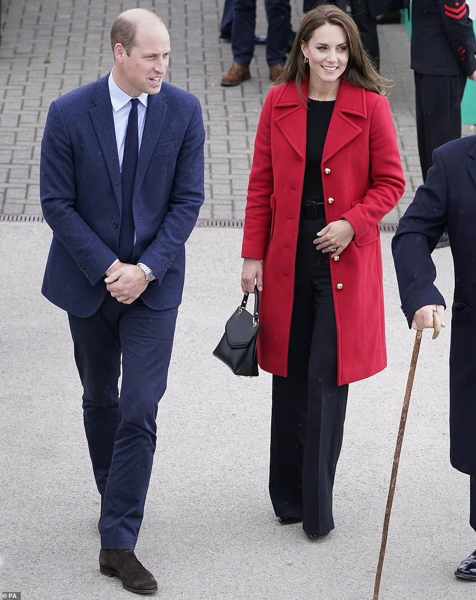 Prince and Princess of Wales are visit Wales today