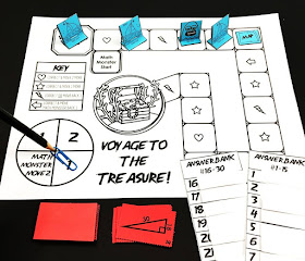 Voyage to the Treasure! Pythagorean Theorem game