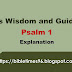  God's Wisdom and Guidance - Psalm 1 