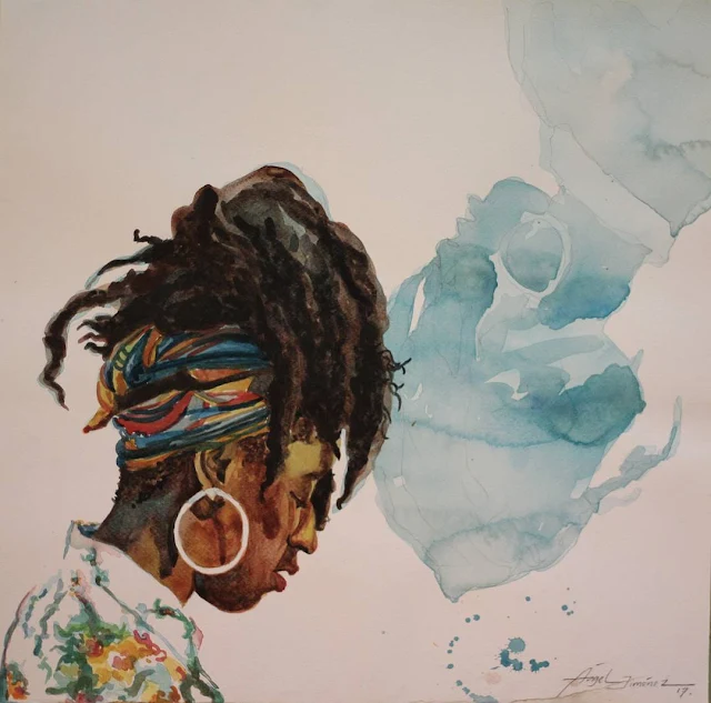 Angel Jimenez – Flowers in Life, watercolor series, (2017-2018)