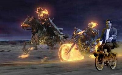 ghost rider and mr. bean