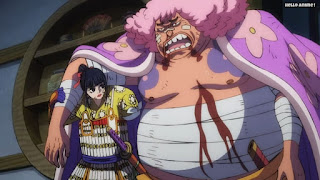 ワンピースアニメ 1025話 アシュラ童子 菊之丞 | ONE PIECE Episode 1025