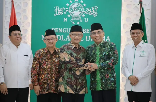 PP Muhammadiyah Kunjungi Kantor PBNU Bahas Isu Strategis