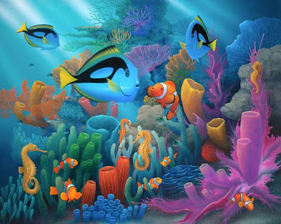 digital wallpapers. Digital 3D Under Water