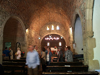 Interior de l'església de Sant Martí de Riells