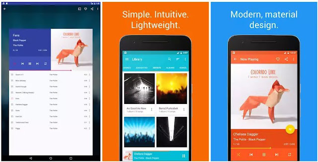 17 Aplikasi Pemutar Musik Terbaik di Android 2017