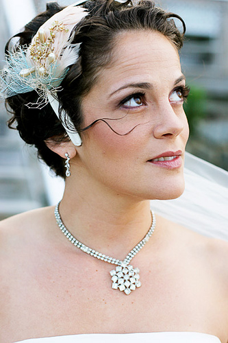 Wedding Hairstyle with Headbands