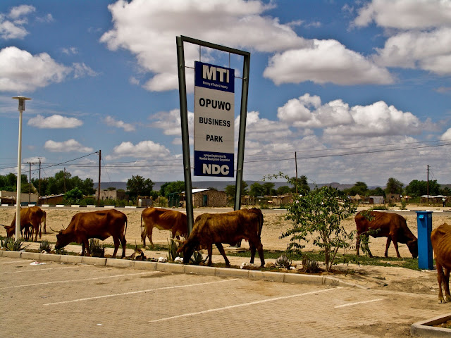 Opuwo town Namibia