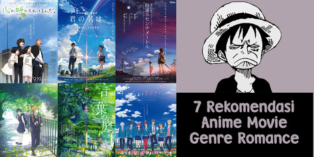 7 Rekomendasi Anime Movie Genre Romance Terbaik