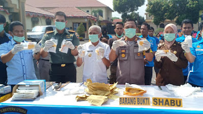 Polres Asahan Ungkap Kasus Narkotika 146 dan Tersangka 183 Ditangkap