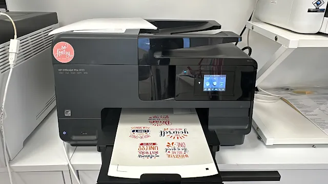 cameo 5, print and cut, silhouette cameo 5, home printer, print and cut stickers, electrostatic mat,