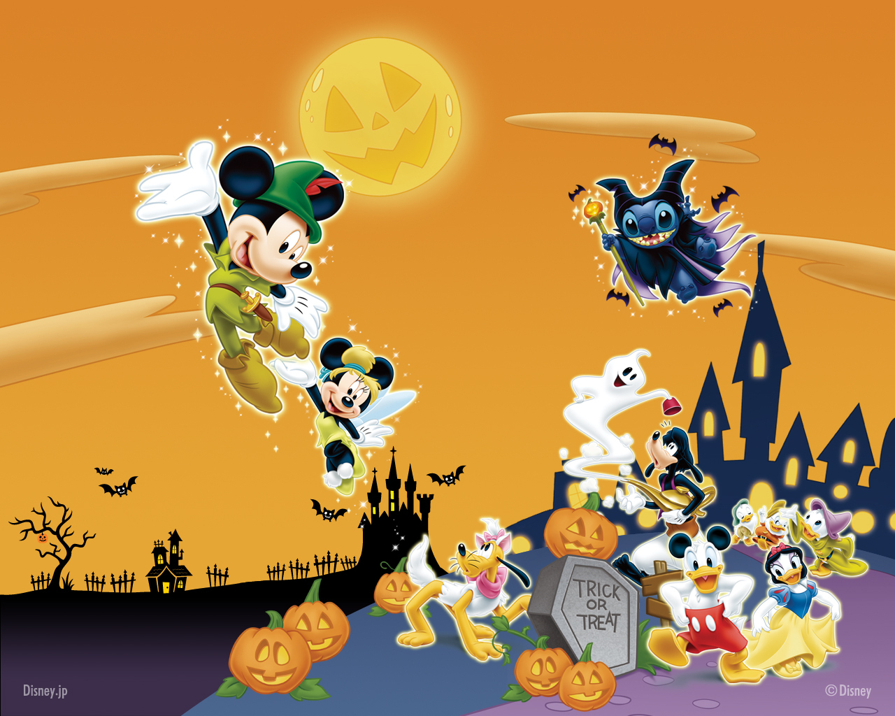 disney halloween wallpaper, free halloween wallpaper, halloween 