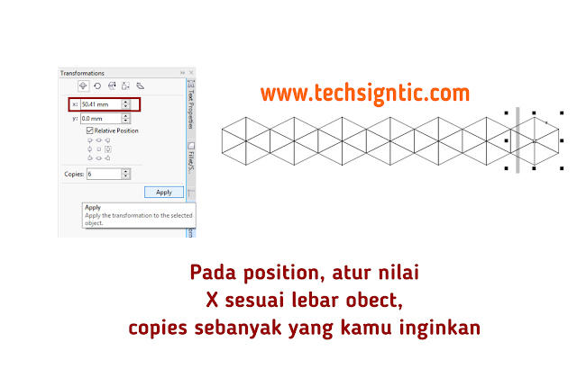 Making grid for isometric art in CorelDraw 10