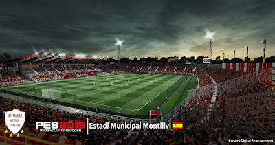 PES 2019 Stadium Municipal Montilivi by Arthur Torres
