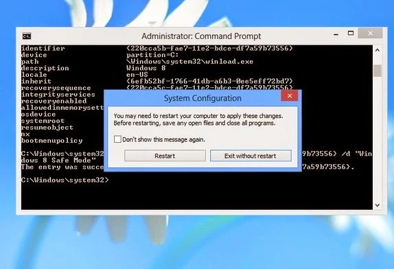 Cara Menambahkan Safe Mode di Windows Boot Manager Windows 8