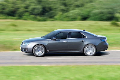 2010 Saab 9-5 Side View