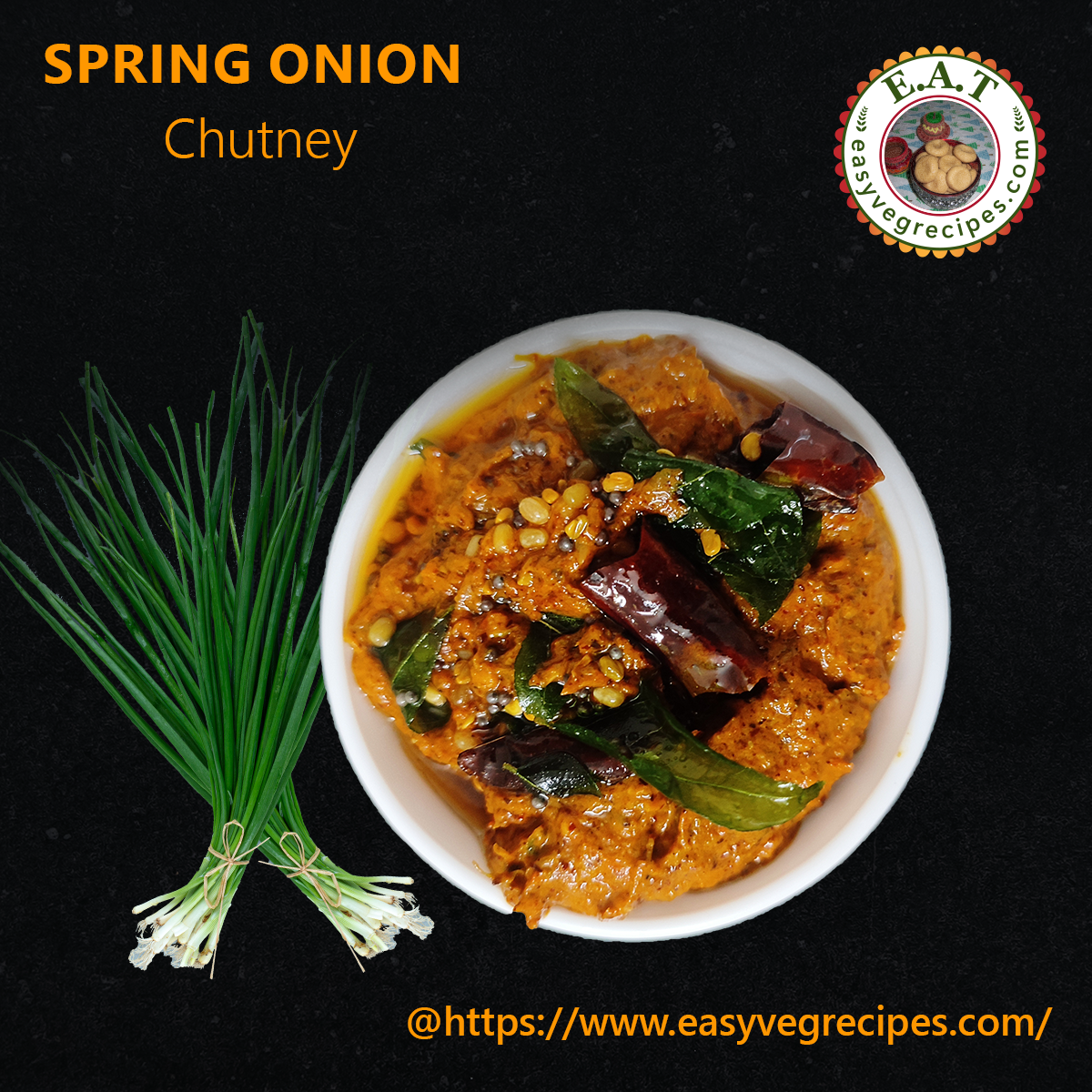 Spring Onion Chutney Recipe