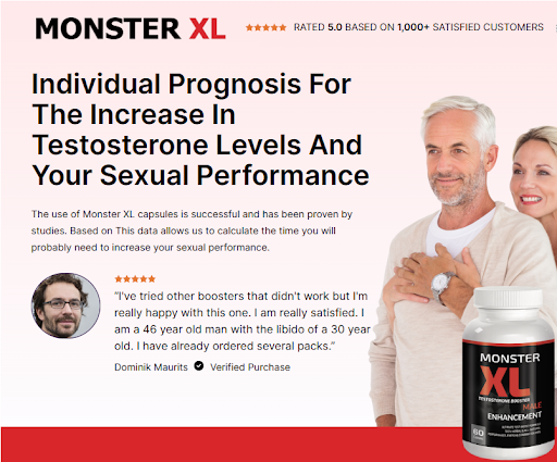 Monster XL Male Enhancement in the UK: Addressing Erectile...