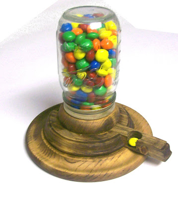 wood projects gumball machine