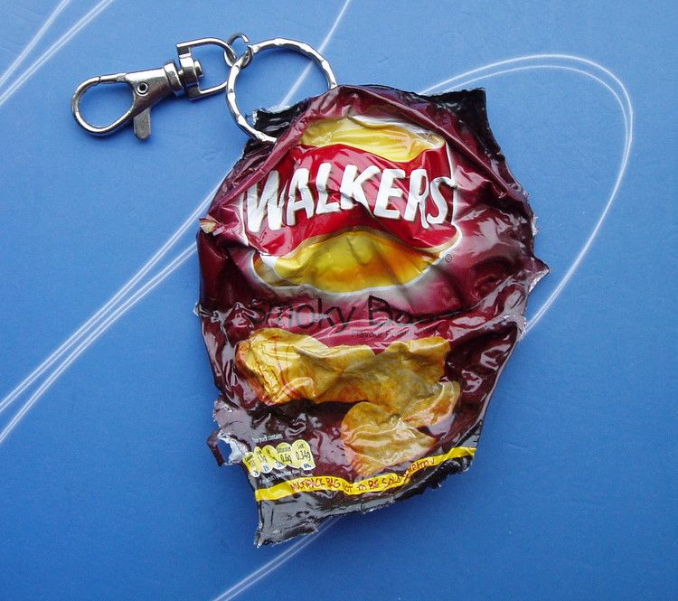 Shrinking Crisp Packets. Dressing Up and Shrunken Crisp