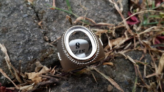 Ring Perak Hongkong 925 Batu Tanam Kombinasi Gold Silver Doff Indah PRK035