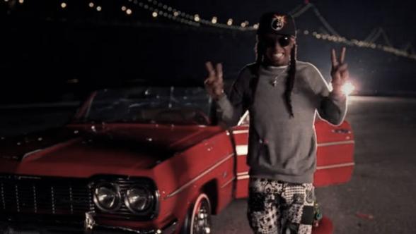 Foto do Lil Wayne no vídeo The Motto