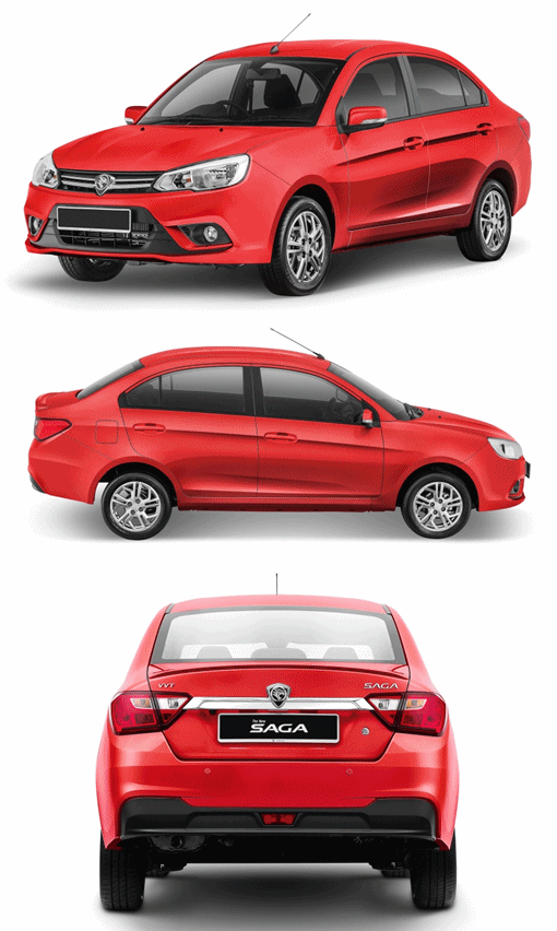 Harga, Spesifikasi Dan Gambar Proton Saga 2016 Baharu