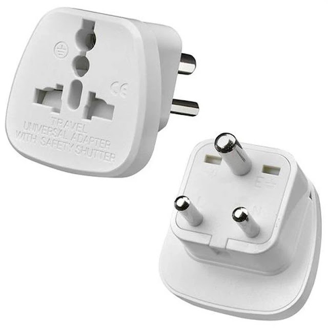 TEC UK To India Adaptor