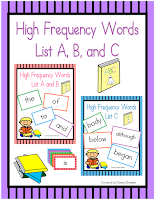 https://www.teacherspayteachers.com/Product/High-Frequency-Words-List-A-B-and-C-500-Words-Literacy-First-2078905