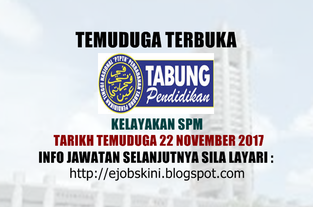  Temuduga Terbuka