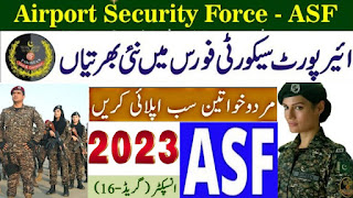 Airport Security Force Jobs Online Apply - ASF Inspector Jobs