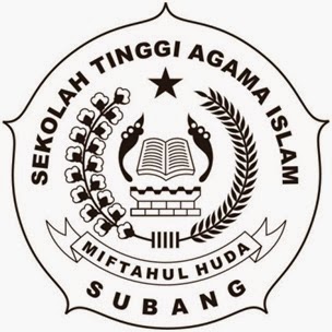 logo stai miftahul huda pamanukan subang hitam putih