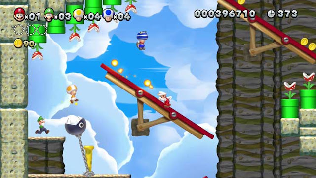 Chain Chomp in New Super Mario Bros. U
