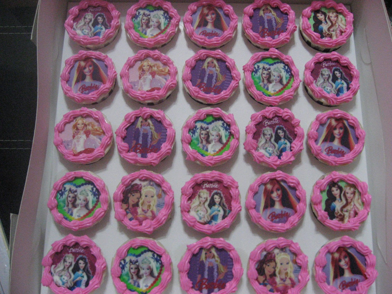 Barbie Cupcake Cake