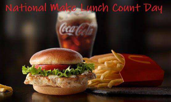 National Make Lunch Count Day Wishes Beautiful Image