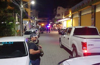 Ejecutado en 5ta Avenida: Balacera en zona turística de Playa del Carmen a la vista del público