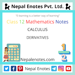 Class 12 Mathematics DERIVATIVES Notes