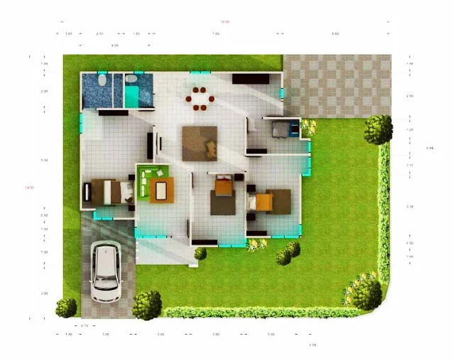 rumah hook modern minimalis