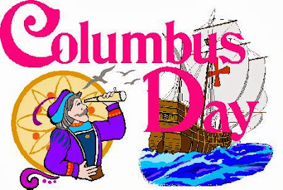 Happy columbus day clip art
