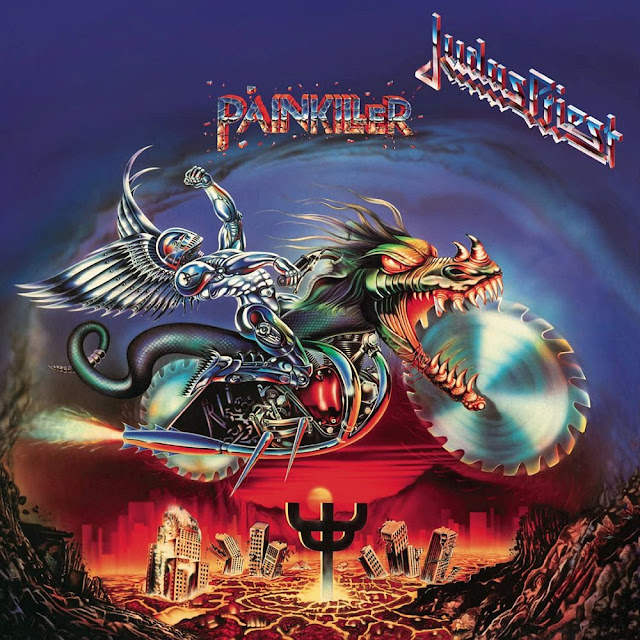 #0006 Judas Priest - Pain Killer album cover art