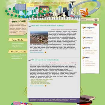 Port City blogger template. converted WordPress to Blogger template. business template for blog. blog template tech