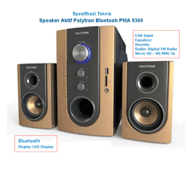 Harga Speaker Aktif Polytron PMA 9300 Bluetooth Terkini