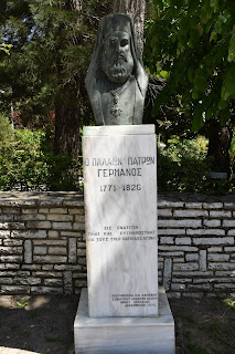 προτομή του Παλαιών Πατρών Γερμανού στην Τρίπολη