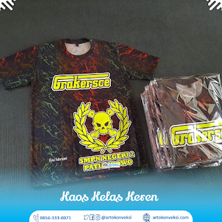 Baju Kelas Custom Keren