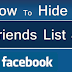 How to Hide Friends On Facebook Profile