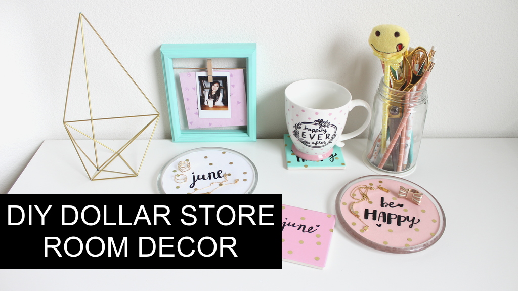  DIY  Dollar Tree Room  Decor  Tumblr Pinterest Inspired 