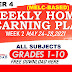 WEEK 2 Weekly Home Learning Plan Q4 GRADES 1-10