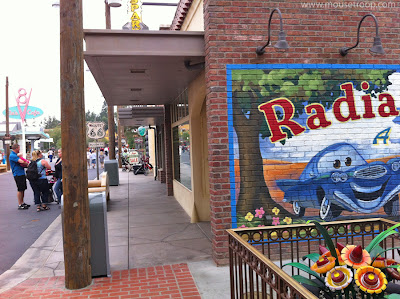 Radiator Springs sidewalk Cars Land