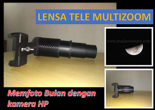 Lensa Tele Multizoom, Lensbong Tele yang bisa memotret BULAN